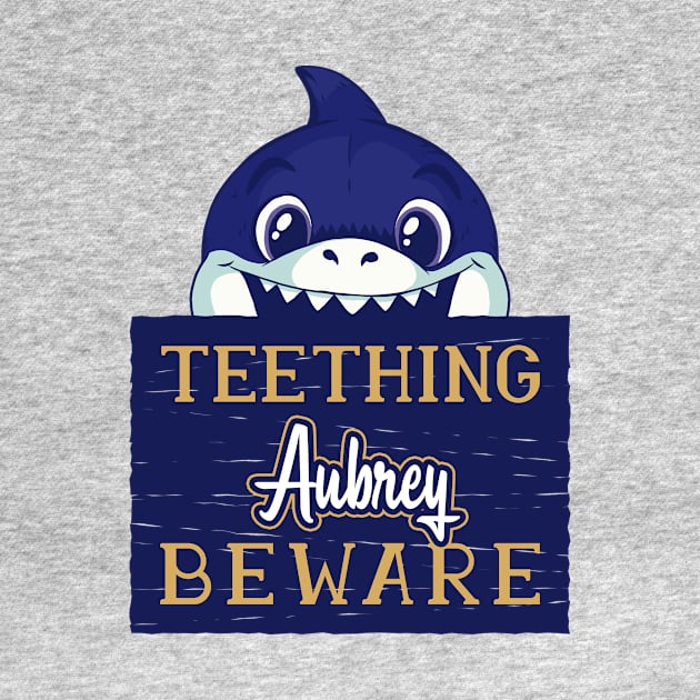 Aubrey - Funny Kids Shark - Personalized Gift Idea - Bambini by Bambini